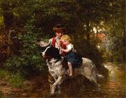 unknow artist A Ride through Water Germany oil painting artist